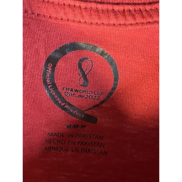 Mens M 2022 Fifa World Cup Opening Qatar T Shirt Soccer Officially Licensed - Picture 6 of 8